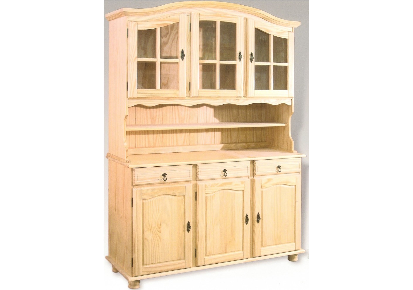 Buffet Vaisselier En Bois Massif — Lamichaure.Com