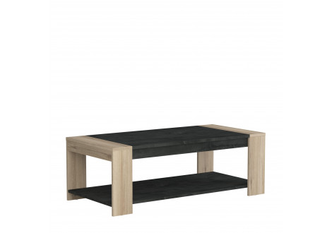 Table basse SHEFFIELD Chêne kronberg/Anthracite