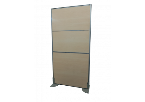 Cloison/séparation de bureau amovible INDIANA L80 H160 cm