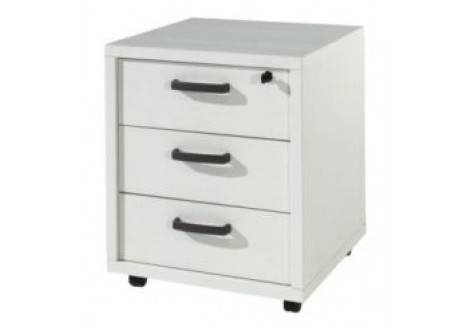 Caisson RONTO 3 Tiroirs Blanc