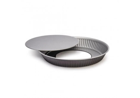 Moule à tarte en acier fond amovible 28 cm NORBERT TARAYRE