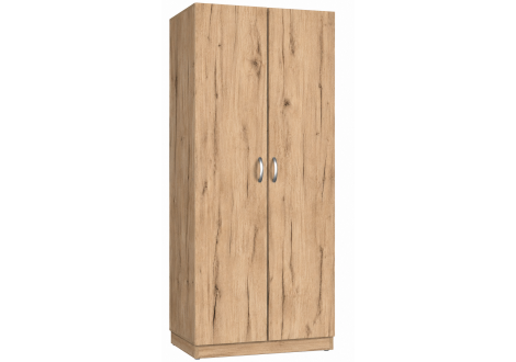 Armoire CHERRY Lingère 2 portes Chêne doré