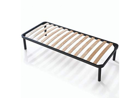 Sommier 90X190 PREMIER avec pieds (14 lattes)