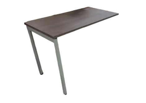 Retour TEXAS Métal L100 P60 H75 cm chêne grisé