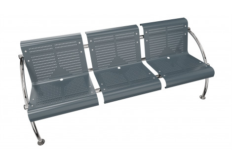 Banquette d'accueil 3 places CROCK