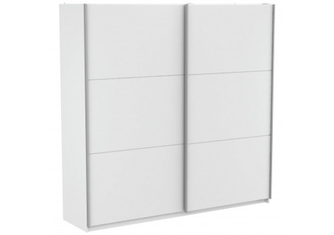 Armoire ALHAMBRA 2 portes coulissantes blanc