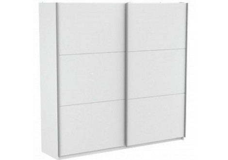 Armoire ALHAMBRA 2 portes coulissantes blanc.