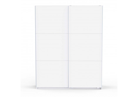 Armoire ALHAMBRA 2 portes coulissantes blanc