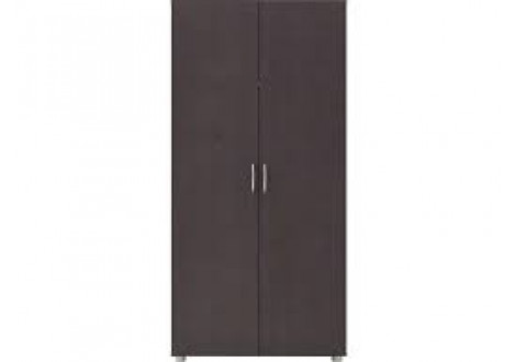 Armoire 2 portes AMÉLIE wengé