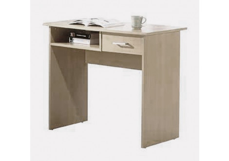 Bureau 1 tiroir LÉO Chêne