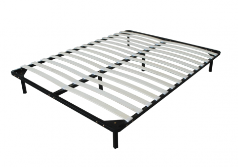 Sommier 160x200  lattes avec pieds