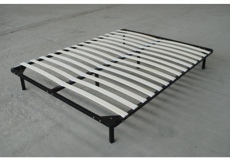 Sommier 160x200  lattes avec pieds