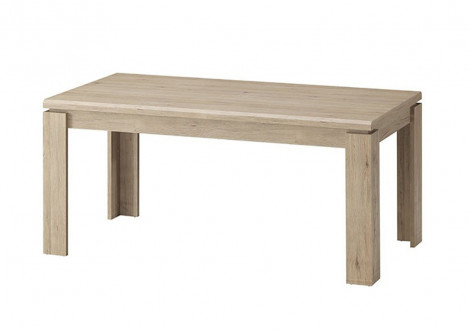 Table CALVI chêne clair relief