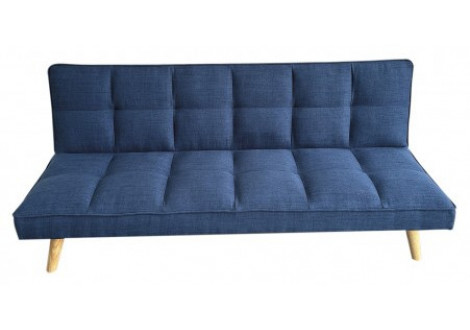 Banquette Clic-Clac JOHN tissu bleu