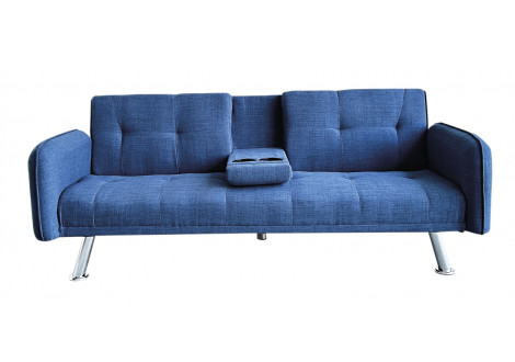 Banquette Clic-Clac MATTHEW tissu bleu