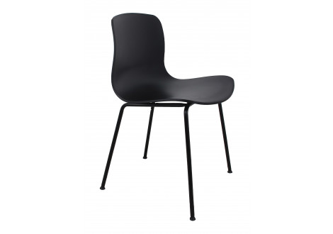 Chaise  NOEMIE - Métal / Polypropylène noir