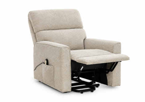 Fauteuil relax électrique Camberra tissu BEIGE