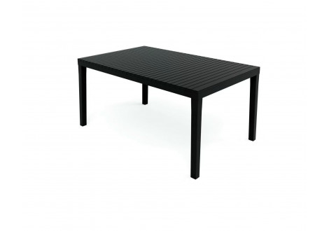 Table de jardin FERGUSON Anthracite rectangulaire
