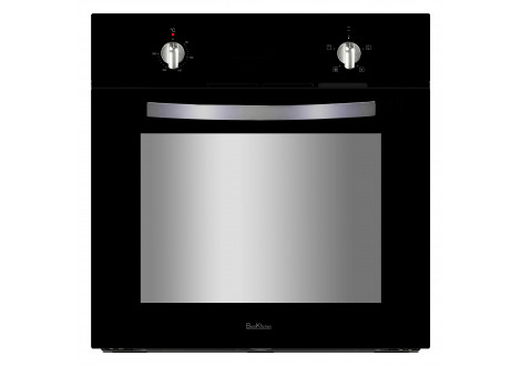 Four encastrable BEST KITCHEN 60 litres Noir - chaleur tournante