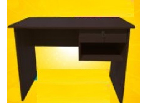Bureau 1 tiroir HAL Wengé