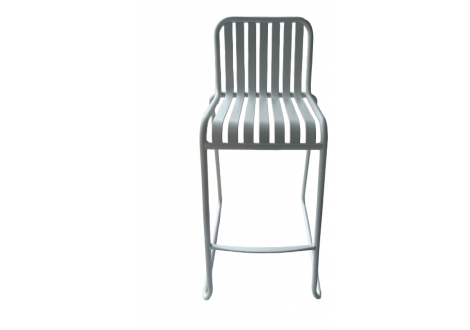  Tabouret blanca extérieur blanc