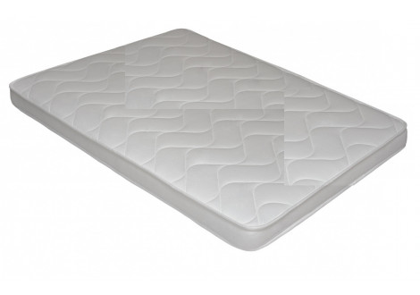 Matelas mousse 140X190X16 CONFORT blanc