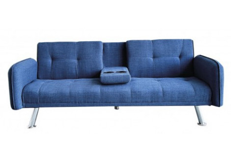 Banquette Clic-Clac MATTHEW tissu bleu