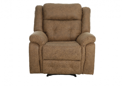 Fauteuil relax 1 place MELBOURNE PU Marron