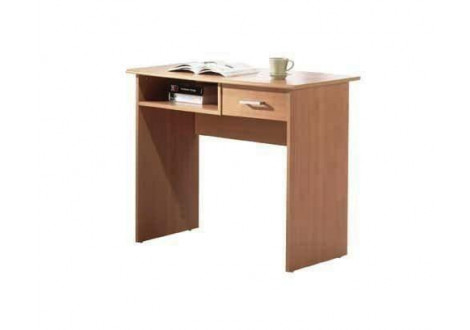 Bureau 1 tiroir LÉO Chêne