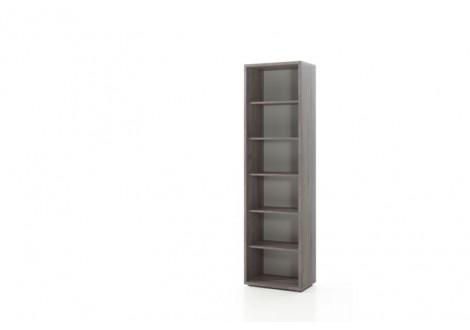 Armoire RONTO L60 H216 P40 cm Haute ouverte Gris