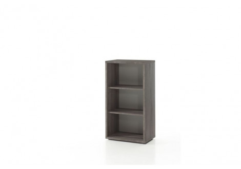 Armoire RONTO L60 H112 P40 cm basse ouverte Gris