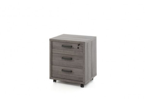 Caisson RONTO 3 Tiroirs Gris