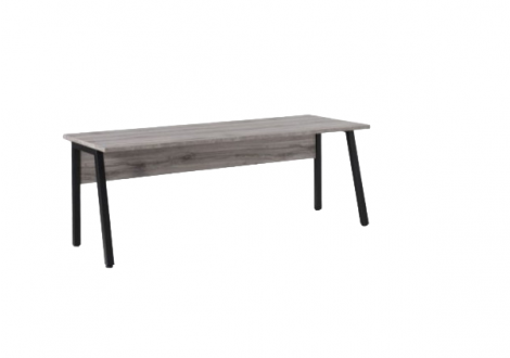 Bureau RONTO L180 H73 P80 cm Chêne Grisé