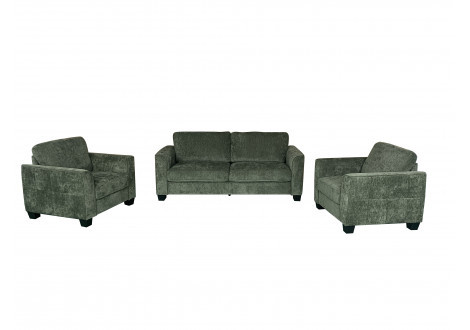 Salon 3 pièces MONTGOMERY vert