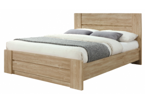 Lit 160x200 NAPOLI chêne ivoire