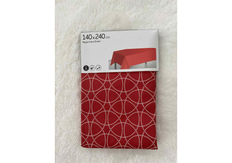 Nappe COTON 140 X 240 ROUGE
