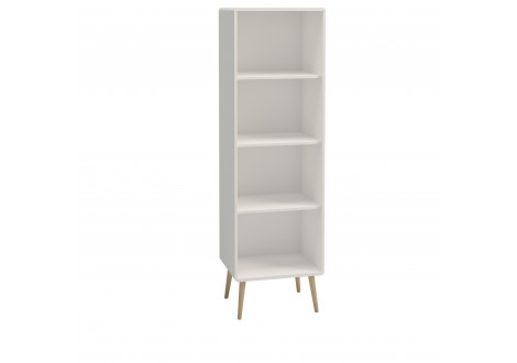 Bibliothèque SOFTLINE 4 cases Blanc