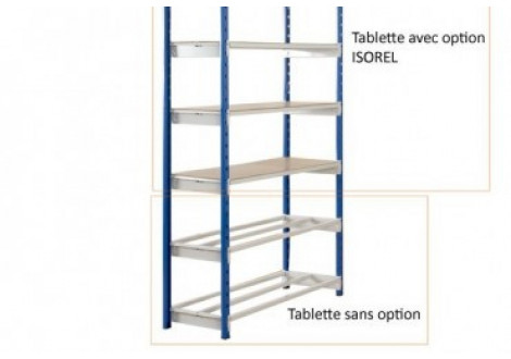 Rayonnage - Etagère MPR L100 H200 P34 cm DEPART