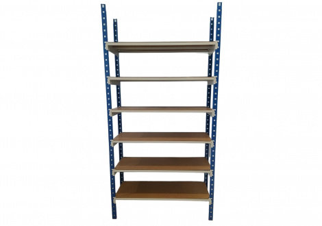 Rayonnage L100 H200 P34 cm DEPART 5 NIVEAUX