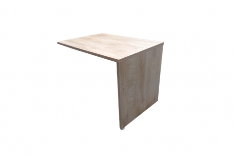Retour JANEIRO L100 H73 P65 cm Chêne Humus