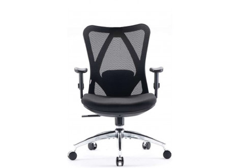 Fauteuil Dactylo RIGEL sans appuie-tête noir