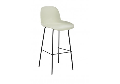 Tabouret de bar ROMANE Blanc