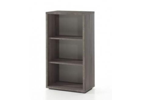 Armoire RONTO L60 H112 P40 cm basse ouverte Gris