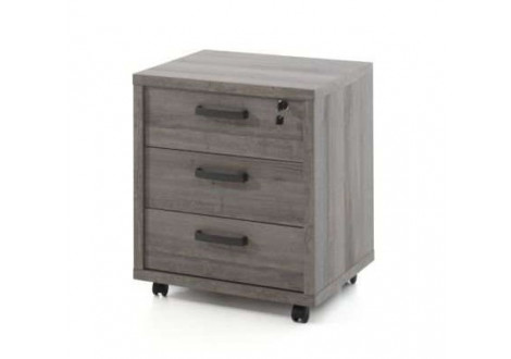 Caisson RONTO 3 Tiroirs Gris