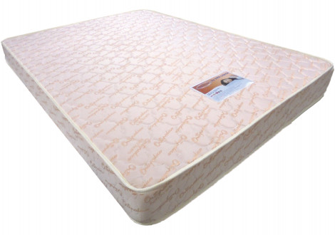 Matelas mousse 140X190X18 SÉRÉNITÉ rose saumon