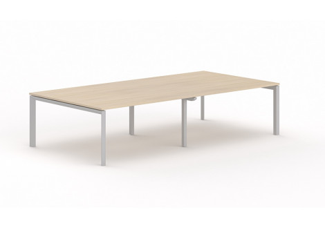 Table de réunion STAR L300 Piétement Métal