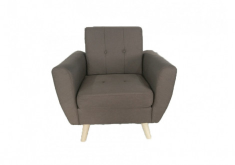 Fauteuil STEEVE tissu BEIGE