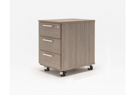 Caisson VIVO 3 Tiroirs Gris