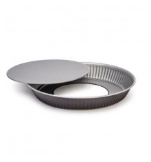 Moule à tarte en acier fond amovible 28 cm NORBERT TARAYRE