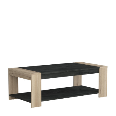 Table basse SHEFFIELD Chêne kronberg/Anthracite